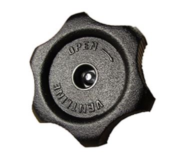 Vent - Black Handle/Crank Knob - for V2094-301-00