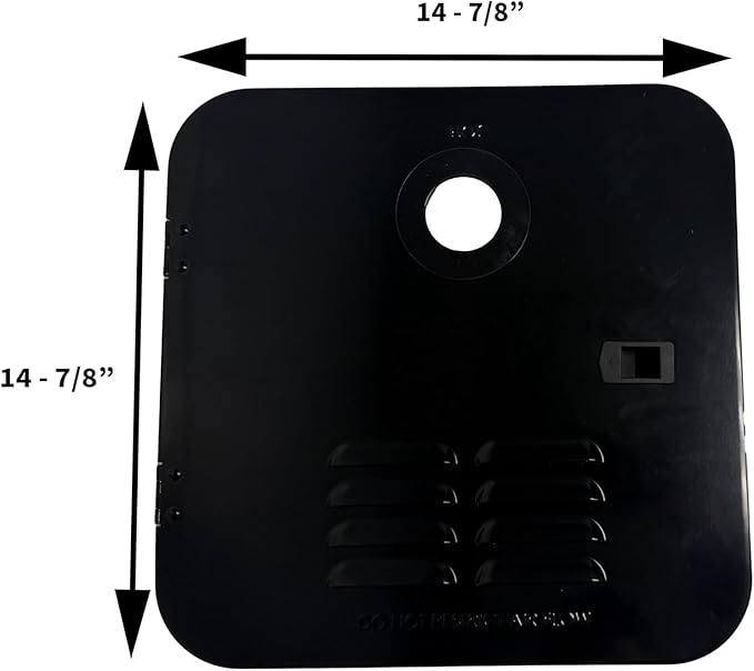 Water Heater - Door Kit - For GSWH-2 - Black - 2GWHDB