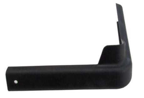 Trim - Corner Cap - 90 Degree - Bottom Left - Black