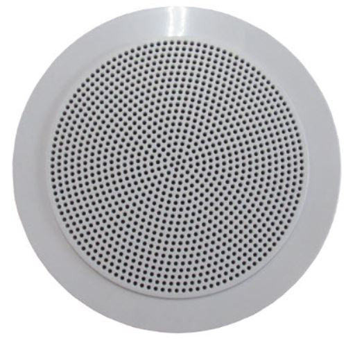 Radio - Speaker - 5 1/4" - 10W - Dual Cone - ABS Plastic Grill - White
