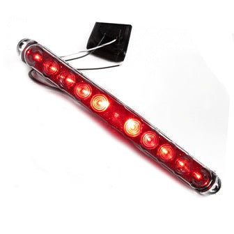 Light - ExteriorLight - Tail - Slimline - Stop/Turn - Red LED/Clear Lens Reflect