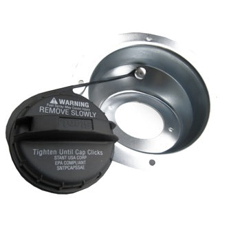Fuel Bezel - w/Cap Attached