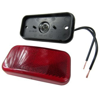 Light - Clearance - Modern - Black Base - Red Lens