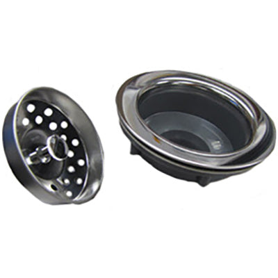 Sink - Basket - Strainer - Chrome - Dura