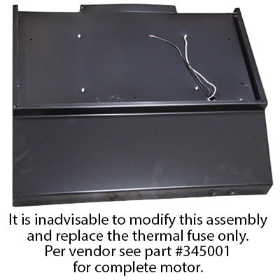 Range - Hood - 12V - 22" - Std Exhaust - 2 Switch - Smooth - Black