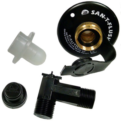 Tank - Flush Kit - w/Black Inlet  - Plastic Vac & Ck - SFS 350 C/J