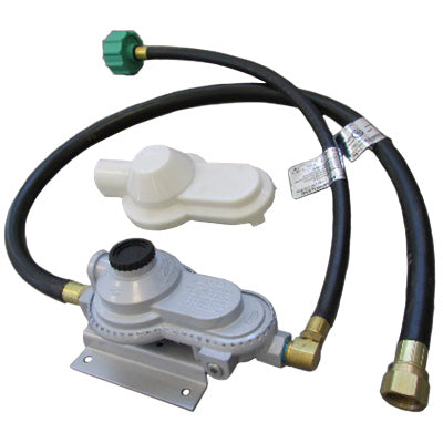 Regulator - Kit - 20# - w/22" Pigtail - 48" Hose - For Single Axle