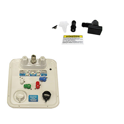 Valve - Nautilus - P4 - PW - H2O System - Quick No-CX/SW - SPN 4 Handle - Convenience Center