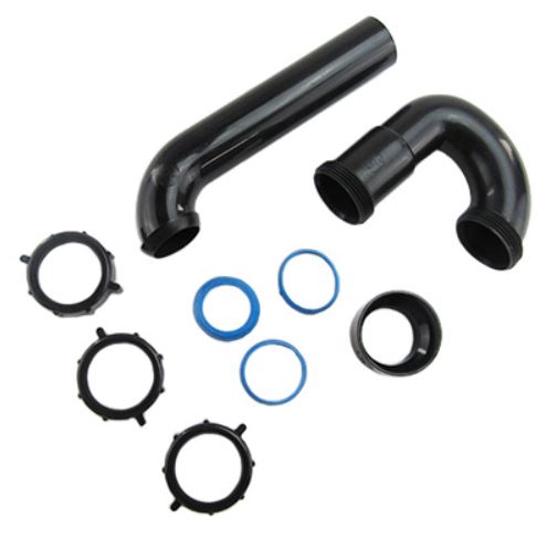 Fitting - ABS - P-Trap - 1-1/2" - Adjustable w/Marvil Adapter