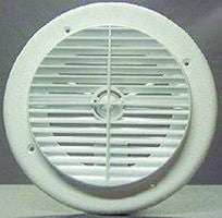 A/C - Louvered Vent - Air Port - 4" Diameter
