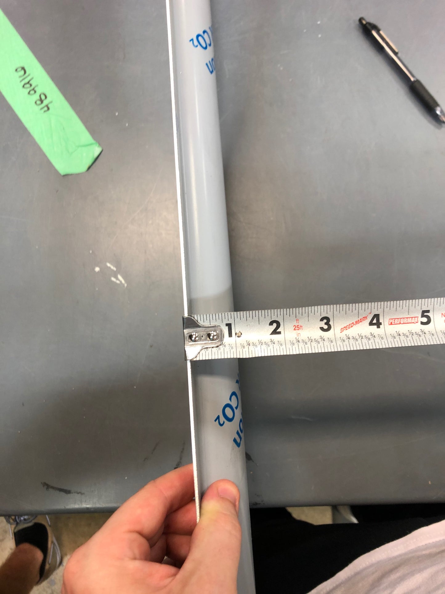 Fender - Skirt - 1" x 67 1/2" x 11" - Tandem - .080 Alum