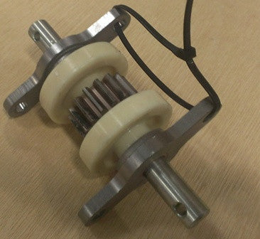 Mechanism - Roller Gear Pack Assy - 2.5" x 2.5" - No Roll Pins - Hydraulic Slideout