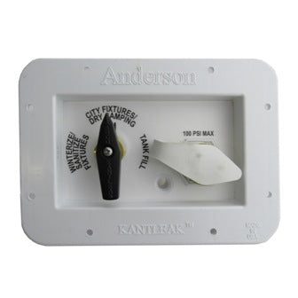 Valve - RV Fill Station - MANRV101-RF - 4 Function - w/Check Valve And Valve