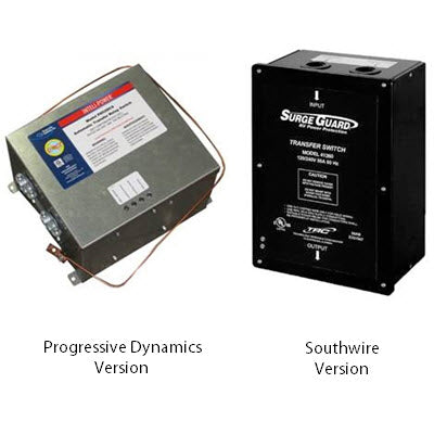 Generator - Transfer Switch - 50 Amp/240V - Surge Protection & Remote Display