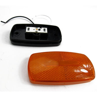 Light - Clearance - Marker - One Diode - Amber Black