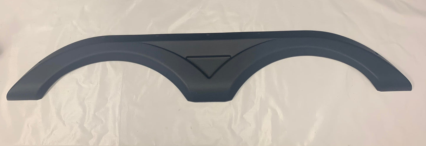 Fender - Skirt - Tandem - .090 x 12-3/4" x 70" - Haircell - Black - HDPE