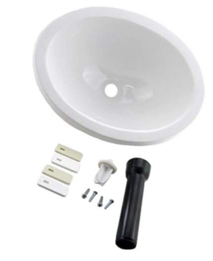 Sink - Lavatory - 10" x 13" - Oval