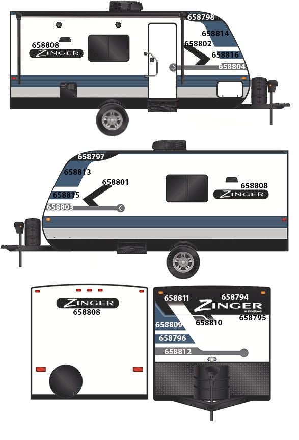 2023 ZINGER LITE SINGLE AXLE TT EARLY VERSION