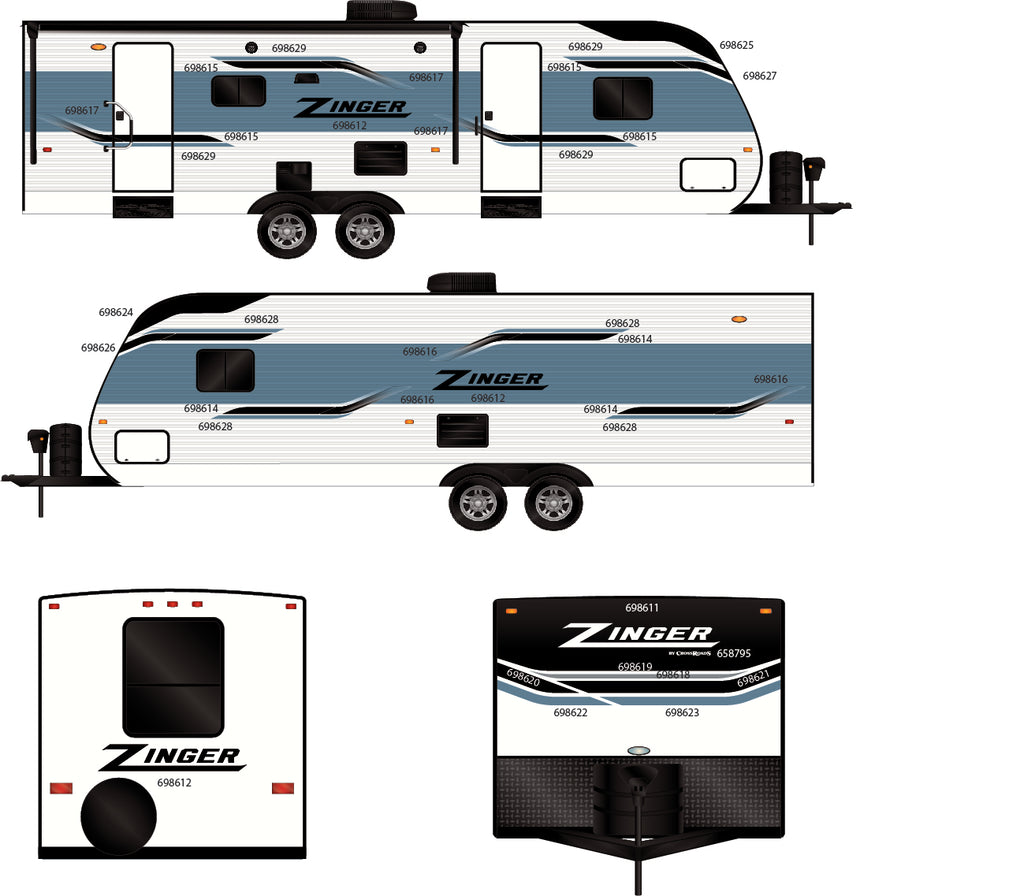 2023 CROSSROADS ZINGER TT EARLY VERSION