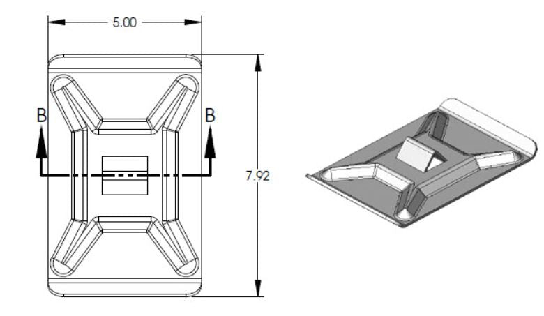 Jack - Foot Pad Only - Rectangle