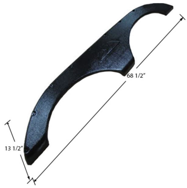 2021-2022 Keystone Outback Fender Skirt Black