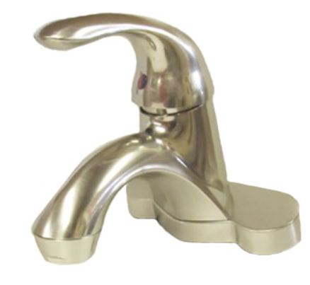 Faucet - Lavatory - 4" - Single Lever - WWFAU2 - 3514BN - Non-Metallic - Brushed Nickel