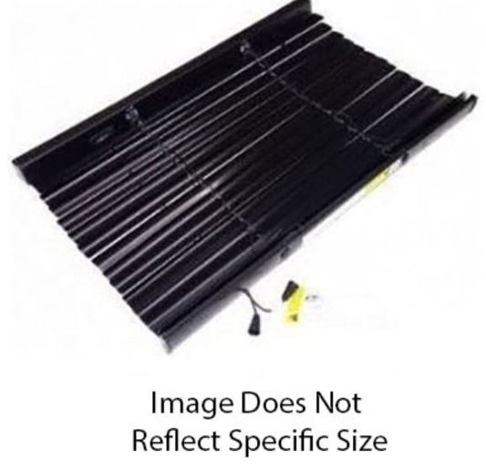 Blind - Mini - 35" x 14" - Alum - Matte Black - Import
