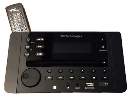 Radio - Stereo Receiver - 2 Zone - AM/FM/CD/DVD - IRV62