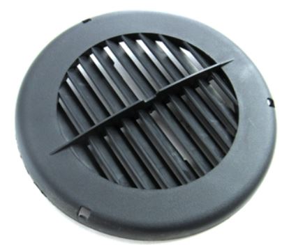 Vent - AC - 5" - Ducted Ceiling - Black