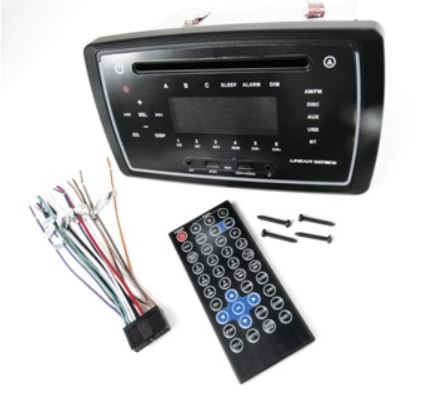 Radio - Wall Mount - AM/FM/DVD - w/Remote & Remote - RV6200 - Replaces KRV 385887 (RV5090) - 4/Bx