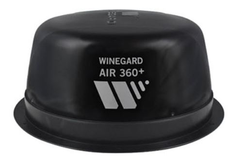 Antenna - TV - Air 360 Plus Omni - w/Satellite Pass Through - OEM - Black