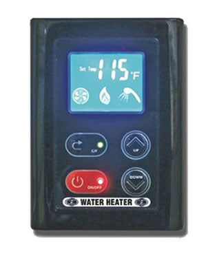 Water Heater - Control Panel - For GSWH-2 - Black - 2GWH-9