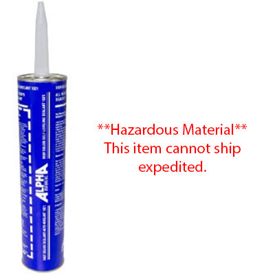 Sealant - Self Leveling - 1021 White Low V.O.C. - Tube - Alpha