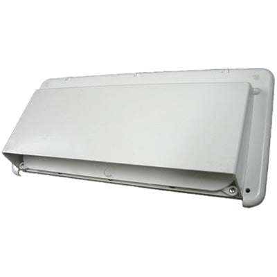 Range - Hood - Vent - Exterior - For Thin Wall - w/Damper - White