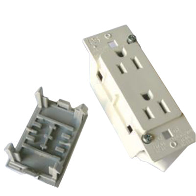 Recept - 120v - 15A - Duplex - SCD - Lt. Almond