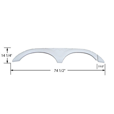 Fender - Skirt - Slideout - 2 Pc - MO/BS/MR - MO3455