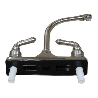 Faucet - Kitchen - 8" - Hi-Rise - TP Handles - Satin Nickel