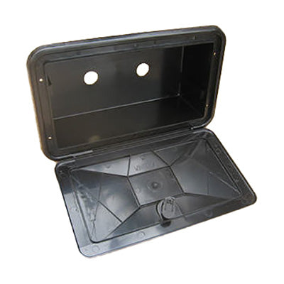 Cover - Hatch - Shower Box - Black