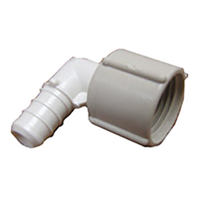 Fitting - Elbow - Swivel - 1/2"B x 1/2"FPT - Poly - Viaga