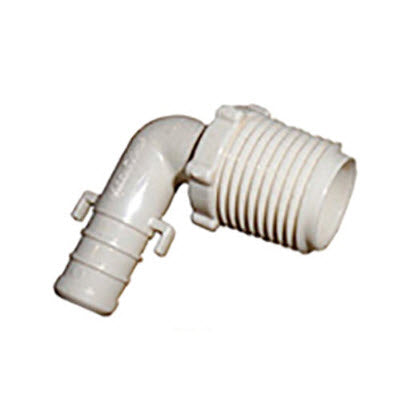 Fitting - Adapter - Elbow - 1/2"B x 1/2"Mpt - Poly