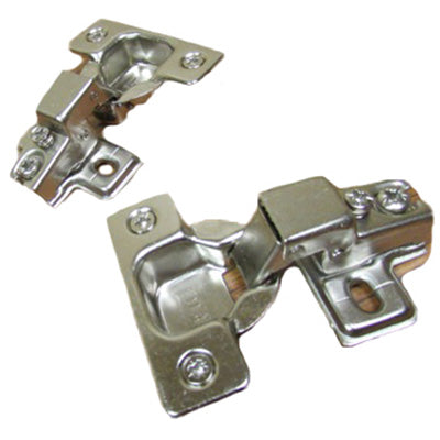 Door - Hinge - Hidden - 6 Way Partial Wrap - Adjustable - Zinc