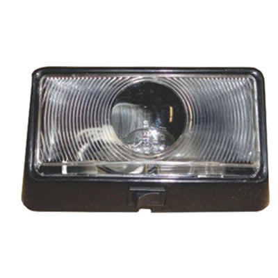 Light - Porch - 12V - Clear Lens - w/Switch - Black