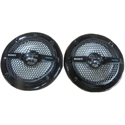 Radio - Speaker - 6.5" - Exterior - Marine - Sony - Black (Pair)