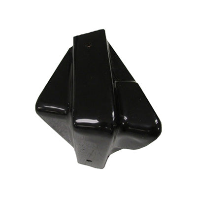 Trim - Cap - Lower Fifth Wheel Corner - Road Side - Black - Plastic