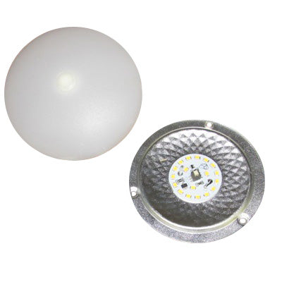 Light - Ceiling - Round - 4 1/2" - 12V - LED - Mushroom Light - Warm/Cool White - w/Switch