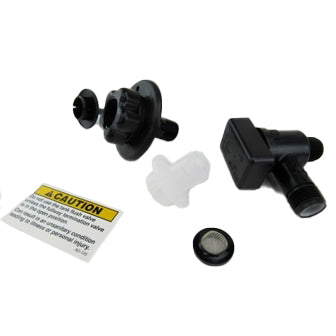 Tank - Fitting - Flusher Assembly/Sprayer - Plastic - Full Package Assembly - Black