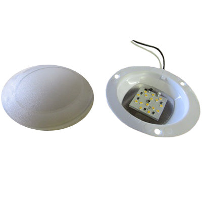 Light - 12V - 4.5" - Recessed - Radiance - White - w/Plastic Lens - Screw Mount