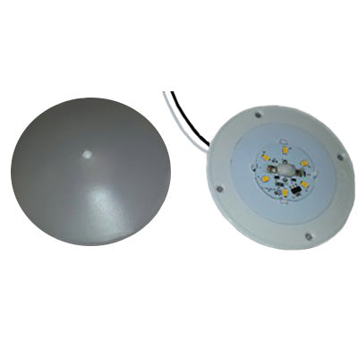 Light - Ceiling - Round - 4 1/2" - LED - Interior Surface Mount w/Switch - Frosted Lens