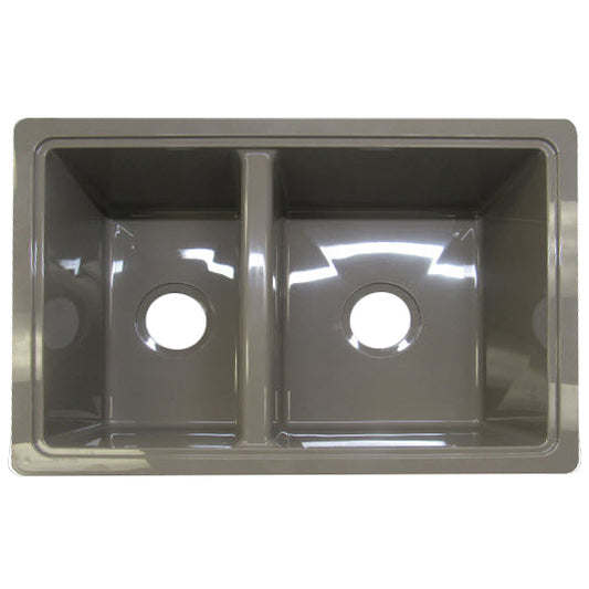 Sink - 25" x 17" - Double Bowl - Stainless Steel - GEN2 - Plastic