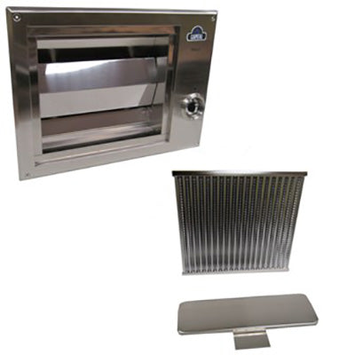 Range - Cooktop - Grill - Stainless - D2728 - Outside